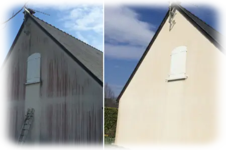Nettoyage de façade Libourne Gironde 33